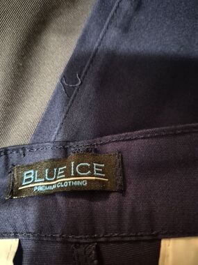 Blue Ice Men's Navy Chinos